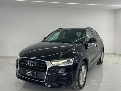 Käytetty Audi Q3 Sport 150 HP (110 kW) 2017 Musta Katumaasturi