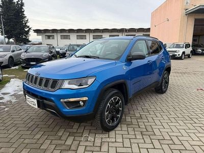 Usata Jeep Compass Trailhawk 179 CV (131 kW) 2021 Blu/azzurro SUV