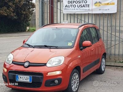 Usata Fiat Panda Lounge 69 CV (50 kW) 2013 Marrone Utilitaria