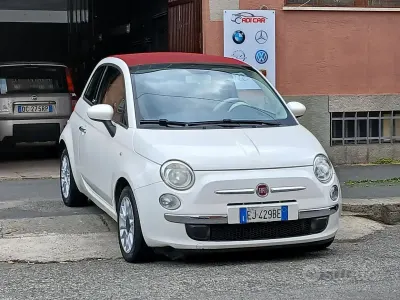 Usado Fiat 500C Lounge 69 CV (50 kW) 2011 Blanco Descapotable