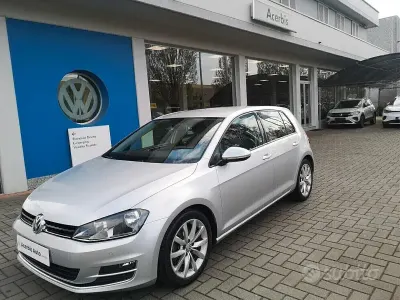 Usata VW Golf VII Highline 105 CV (77 kW) 2013 Grigio Berlina