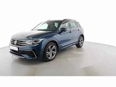 Usata VW Tiguan R-line 150 CV (110 kW) 2022 Blu metalizzato SUV