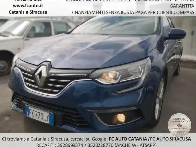Usata Renault Mégane GrandTour 110 CV (80 kW) 2017 Bluazzurro Station wagon