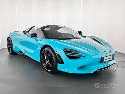 Usata McLaren 750S 751 CV (552 kW) 2025 Azzurro Cabrio