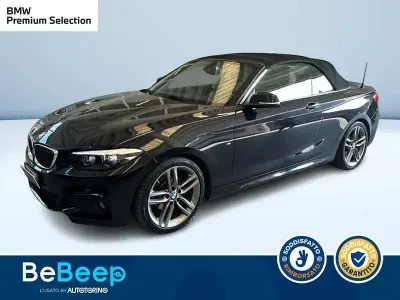 Usata BMW 218 M Sport 150 CV (110 kW) 2018 Nero pastello Cabrio