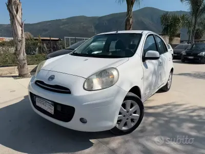 Usata Nissan Micra 80 CV (58 kW) 2012 Bianco Utilitaria