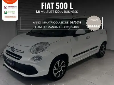 Usata Fiat 500L Business 120 CV (88 kW) 2019 Bianco Monovolume