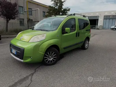 Usata Fiat Qubo Trekking 95 CV (69 kW) 2010 Verde Monovolume