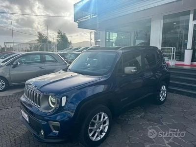 Usata Jeep Renegade Limited 180 CV (132 kW) 2020 Blu SUV