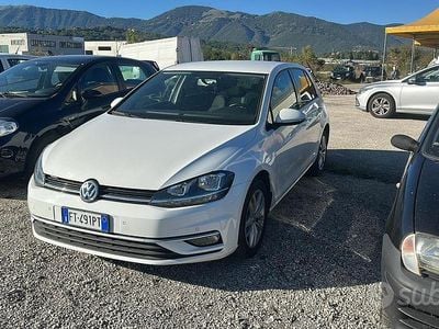 Usata VW Golf VII 116 CV (85 kW) 2019 Bianco Berlina