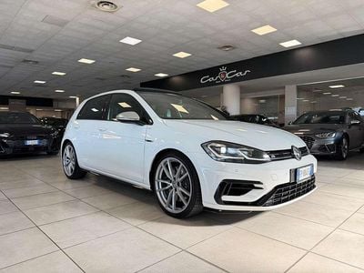Usata VW Golf VII R 300 CV (220 kW) 2018 Bianco Berlina