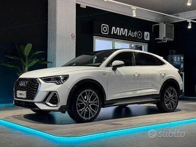 Usata Audi Q3 S-Line 150 CV (110 kW) 2020 Bianco SUV