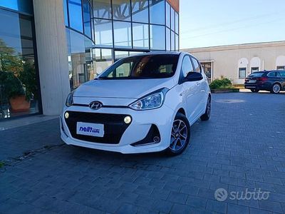 Usata Hyundai i10 66 CV (48 kW) 2019 Bianco Utilitaria