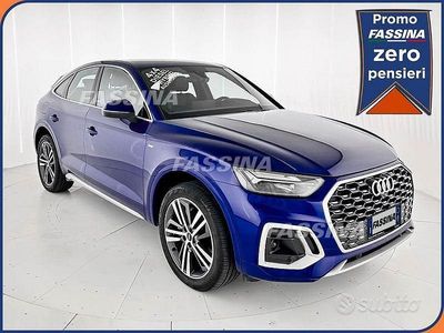 Usata Audi Q5 S-line plus 204 CV (150 kW) 2023 Blu/azzurro SUV
