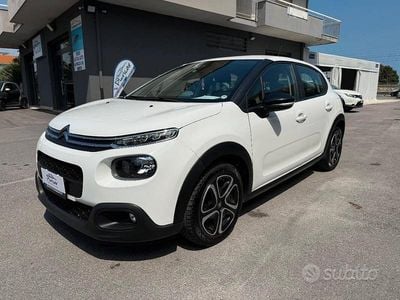 Usata Citroën C3 Feel 100 CV (73 kW) 2019 Bianco Utilitaria