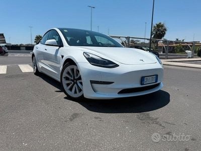 Usata Tesla Model 3 366 kW (498 CV) 2021 Bianco Berlina