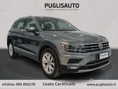 Usata VW Tiguan Advance 190 CV (139 kW) 2017 Grigio SUV