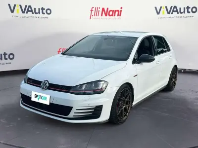 Usata VW Golf VII GTI 230 CV (169 kW) 2016 Bianco Berlina