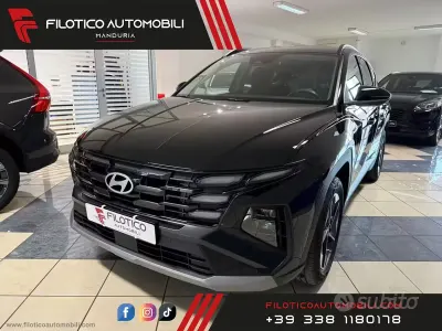 Nuova Hyundai Tucson 136 CV (100 kW) 2025 Nero SUV