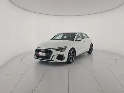 Usata Audi A3 S-Line 110 CV (80 kW) 2023 Bianco Berlina