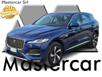 Begagnad Jaguar F-Pace S 204 HK (150 kW) 2021 Blå SUV