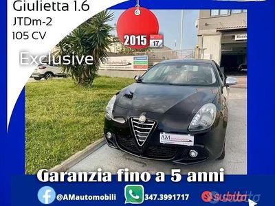 Usata Alfa Romeo Giulietta Exclusive 105 CV (77 kW) 2015 Nero Utilitaria