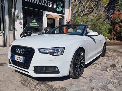 Usata Audi A5 Cabriolet 2012 Bianco Cabrio