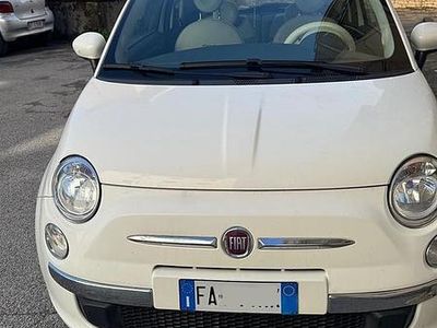 Usata Fiat 500 75 CV (55 kW) 2015 Bianco Berlina