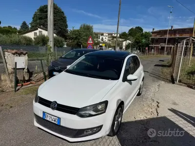 Usata VW Polo R-line 90 CV (66 kW) 2013 Bianco Utilitaria