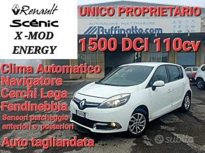 Usata Renault Scénic III 110 CV (80 kW) 2014 Bianco Monovolume