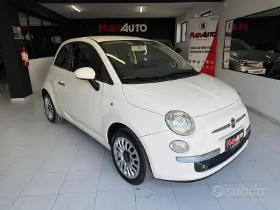 Usata Fiat 500 Lounge 69 CV (50 kW) 2008 Bianco Berlina
