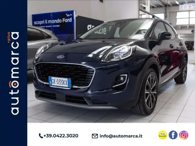 Usata Ford Puma Titanium S 125 CV (91 kW) 2022 Blu SUV