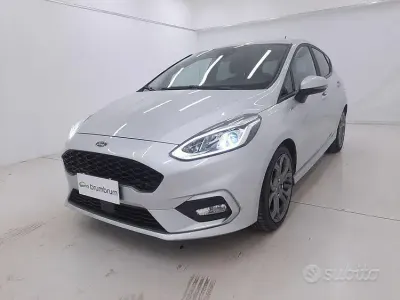Usata Ford Fiesta ST-Line 125 CV (91 kW) 2021 Grigio Utilitaria