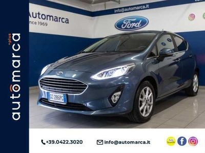 Usata Ford Fiesta Titanium 75 CV (55 kW) 2020 Blu/azzurro Utilitaria