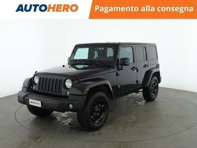 Usata Jeep Wrangler Unlimited Sahara 200 CV (147 kW) 2017 Nero SUV