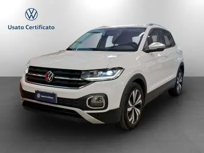 Usata VW T-Cross Advance 116 CV (85 kW) 2020 Pure white SUV