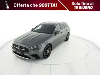 Usata Mercedes E220 Premium 194 CV (142 kW) 2021 Grigio Station wagon