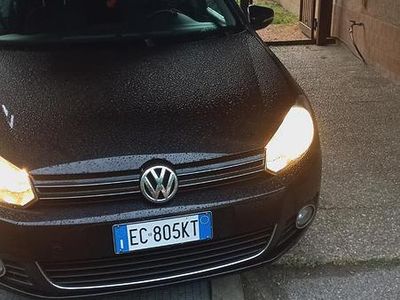 Usata VW Golf VI 2010 Nero Utilitaria