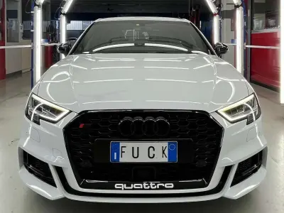 Usata Audi S3 Ambiente 300 CV (220 kW) 2019 Bianco Berlina