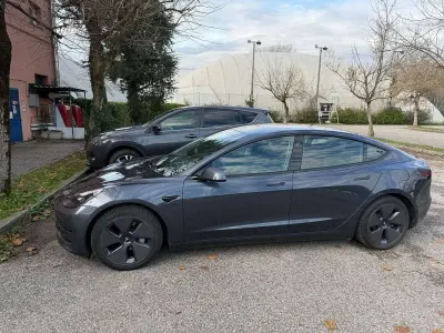 Usata Tesla Model 3 Long Range AWD 378 kW (514 CV) 2021 Grigio Berlina