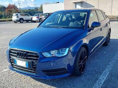 Usata Audi A3 Ambiente 110 CV (80 kW) 2016 Blu/azzurro Berlina