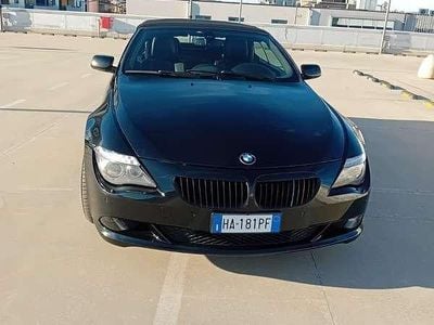Usata BMW 635 Cabriolet Efficient Dynamics 286 CV (210 kW) 2008 Nero Cabrio