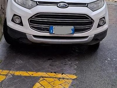 Usata Ford Ecosport Sport 95 CV (69 kW) 2015 Bianco SUV