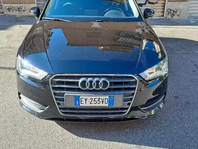 Usata Audi A3 Ambition 110 CV (80 kW) 2015 Nero Berlina
