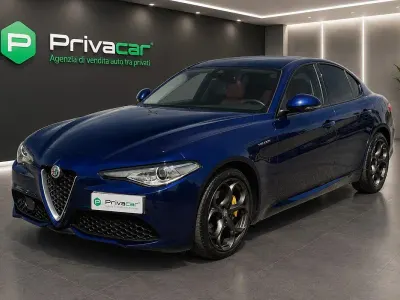 Usata Alfa Romeo Giulia Veloce 211 CV (155 kW) 2017 Blu Berlina