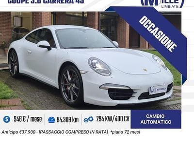 Usata Porsche 911 400 CV (294 kW) 2013 Beige Coupé