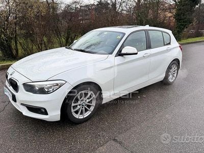 Usata BMW 116 Advantage 109 CV (80 kW) 2017 Bianco Utilitaria