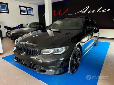 Usata BMW 320e Sport Line 2022 Nero Station wagon