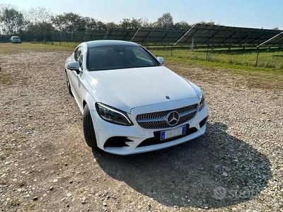 Usata Mercedes C300 Premium Plus 245 CV (180 kW) 2020 Bianco Coupé