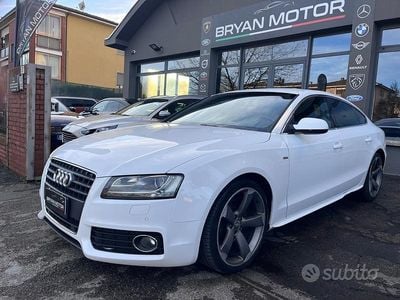 Usata Audi A5 190 CV (139 kW) 2011 Bianco Coupé